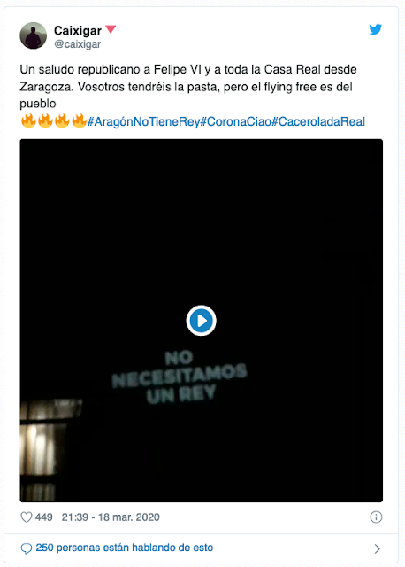 Estado español. Cientos de miles de cacerolas ahogaron en Estado español. Cientos de miles de cacerolas ahogaron en